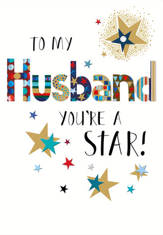 Husband - Greeting Card