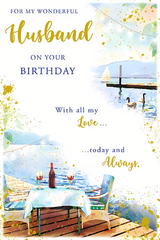 Husband - Greeting Card