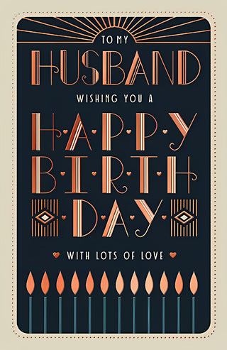 Husband - Greeting Card