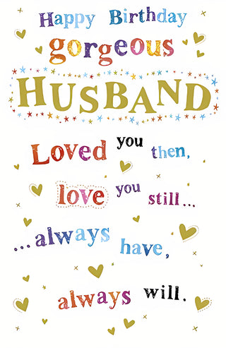 Husband - Greeting Card
