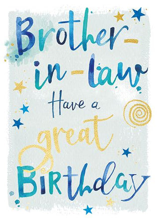 Brother In Law - Greeting Card