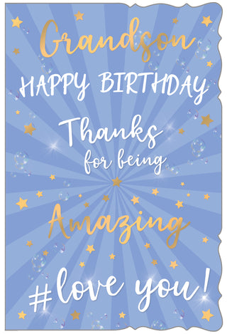 Grandson - Greeting Card