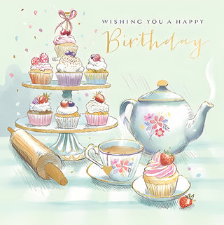 Open Birthday Female - Greeting Card
