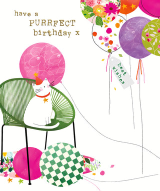 Open Birthday Female - Greeting Card