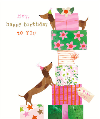 Open Birthday Female - Greeting Card