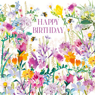 Open Birthday Female - Greeting Card
