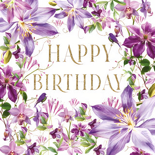 Open Birthday Female - Greeting Card