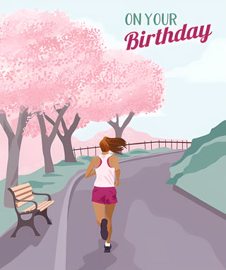 Open Birthday Female - Greeting Card