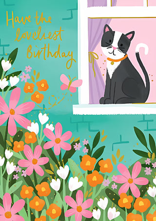 Open Birthday Female - Greeting Card