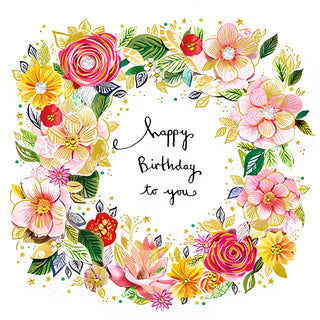 Open Birthday Female - Greeting Card