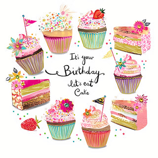 Open Birthday Female - Greeting Card