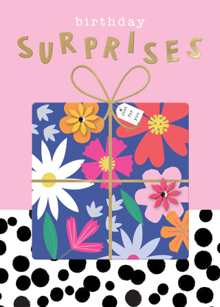 Open Birthday Female - Greeting Card