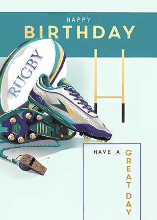 Open Birthday Male - Greeting Card