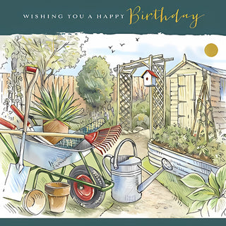 Open Birthday Male - Greeting Card