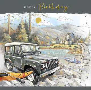Open Birthday Male - Greeting Card