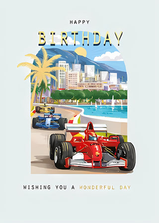 Open Birthday Male - Greeting Card