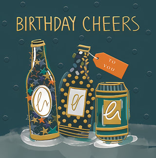 Open Birthday Male - Greeting Card