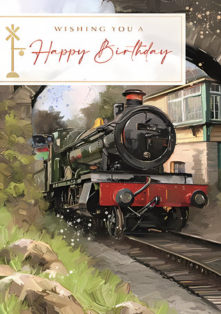 Open Birthday Male - Greeting Card