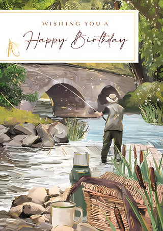 Open Birthday Male - Greeting Card