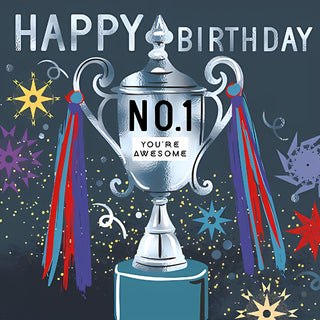 Open Birthday Male - Greeting Card