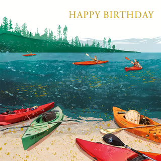 Open Birthday Male - Greeting Card
