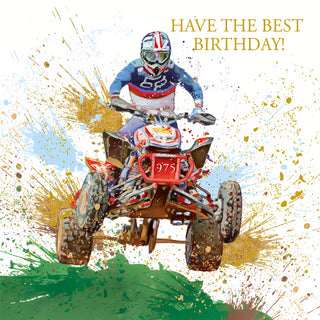 Open Birthday Male - Greeting Card