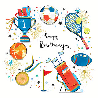 Open Birthday Male - Greeting Card