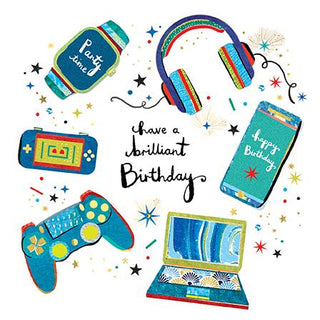 Open Birthday Male - Greeting Card