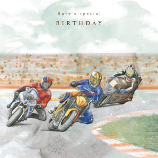 Open Birthday Male - Greeting Card