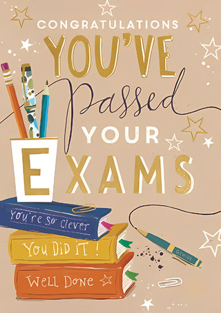Exam Congratulations - Greeting Card