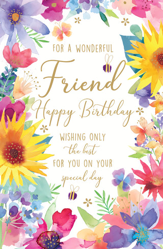 Friend Female - Greeting Card