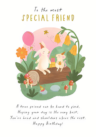 Friend Female - Greeting Card