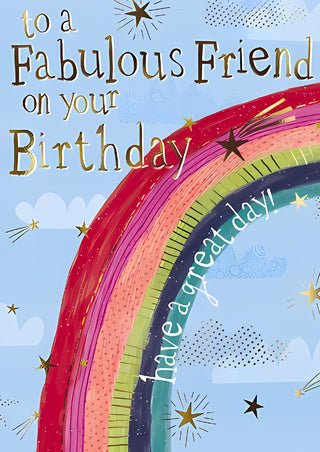 Friend Female - Greeting Card