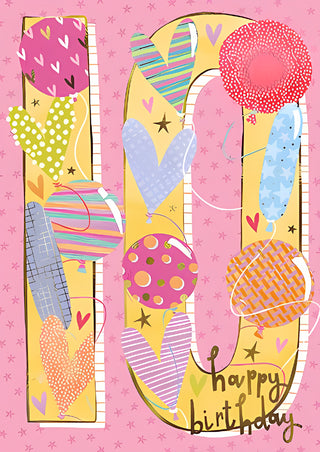 Age 10 Female - Greeting Card