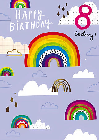 Age 8 Female - Greeting Card