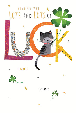 Good Luck - Greeting Card