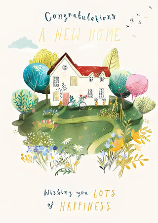 New Home - Greeting Card