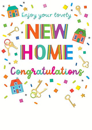 New Home - Greeting Card