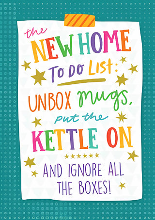 New Home - Greeting Card