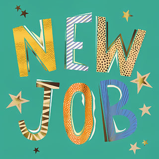New Job - Greeting Card