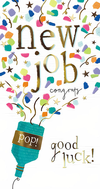 New Job - Greeting Card