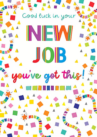 New Job - Greeting Card