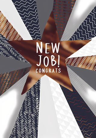 New Job - Greeting Card