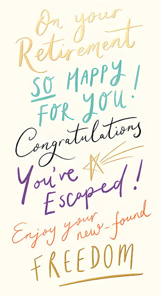 Retirement - Greeting Card