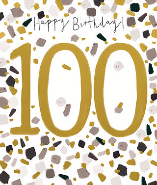 Age 100 Male - Greeting Card