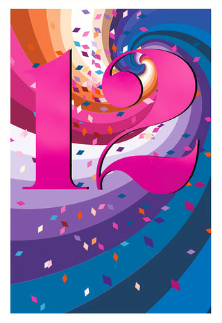 Age 12 Female - Greeting Card