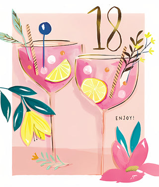 Age 18 Female - Greeting Card