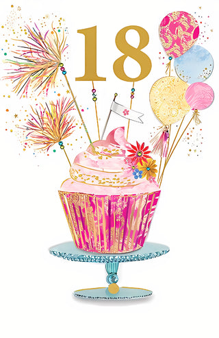 Age 18 Female - Greeting Card
