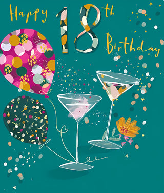Age 18 Female - Greeting Card