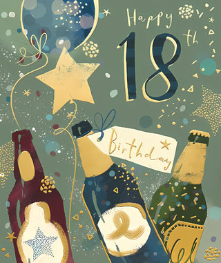 Age 18 Male - Greeting Card